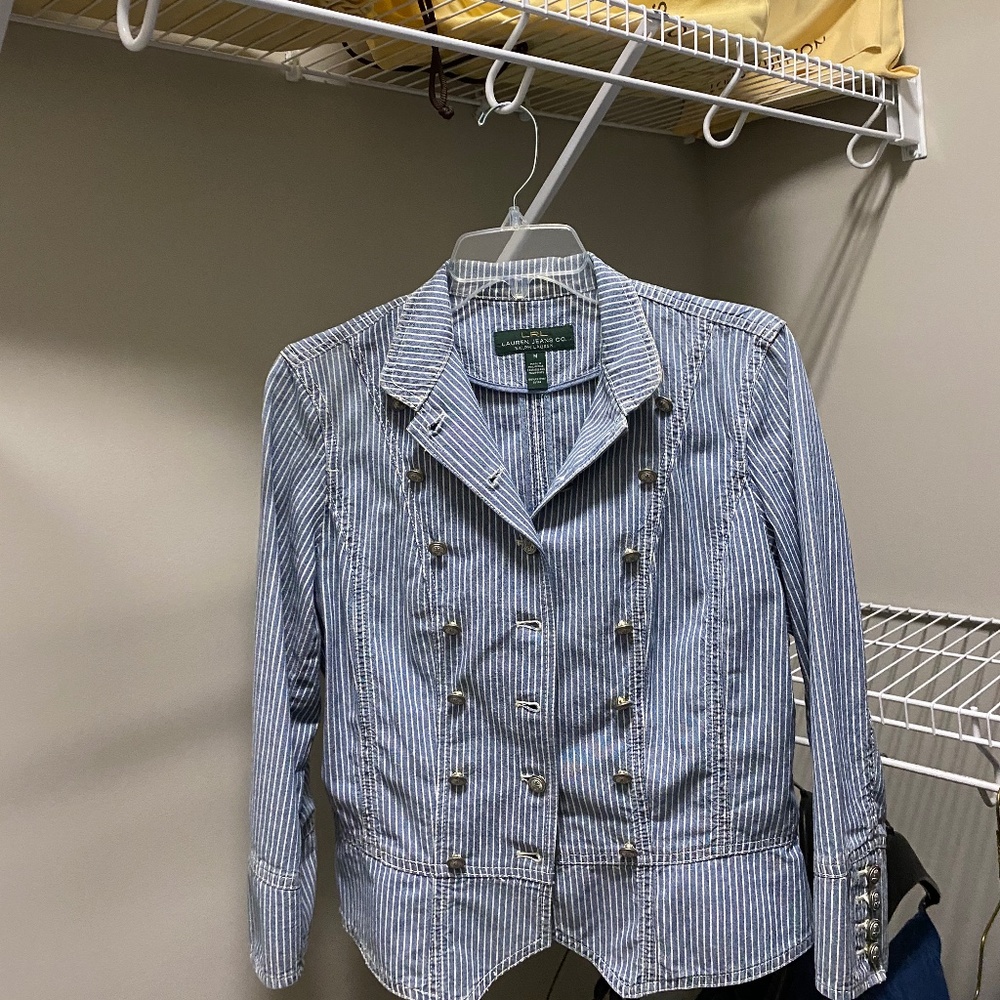 Lauren Military style Jacket  size Medium